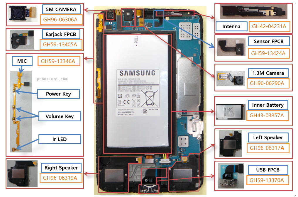 Samsung T331 Дисплей