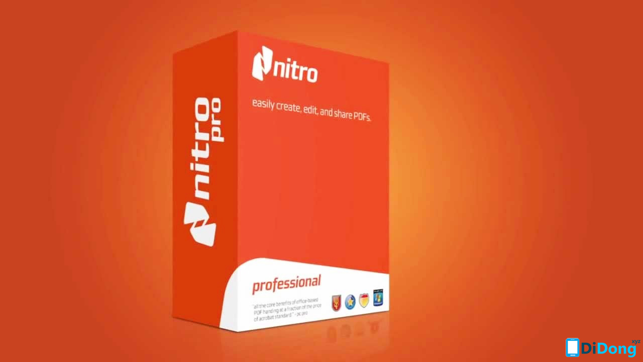 Nitro Pro 10 đọc chỉnh sửa chuyển đổi file PDF