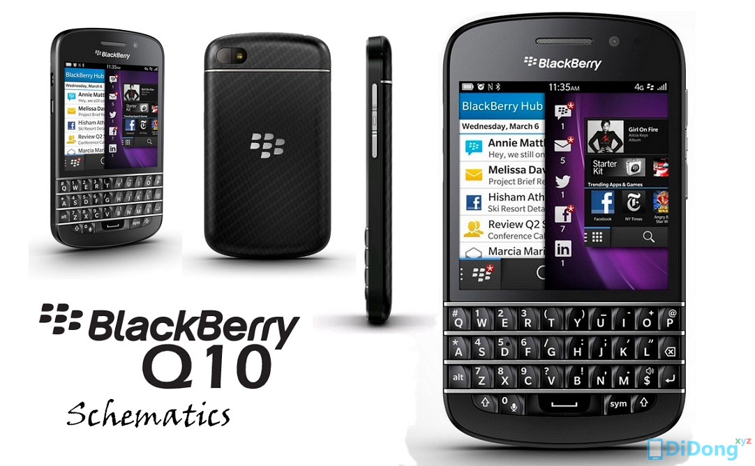 BlackBerry Q10 Schematics