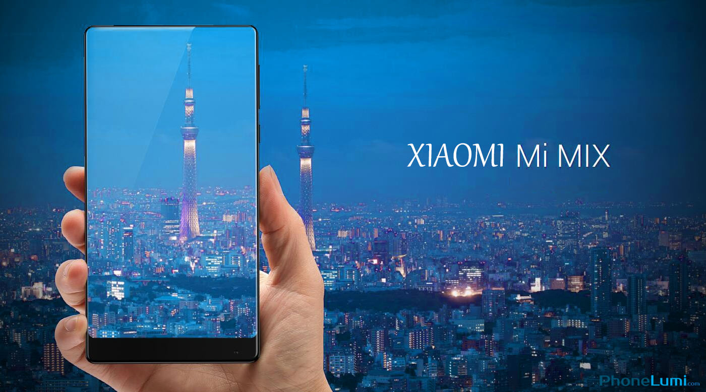 Hình ảnh Xiaomi Mi Mix: Smartphone không viền đã xuất hiện