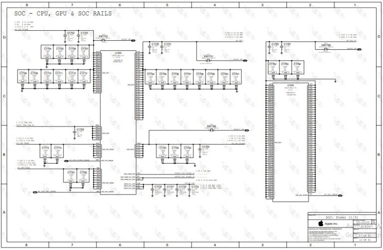iPhone 8 Plus schematics