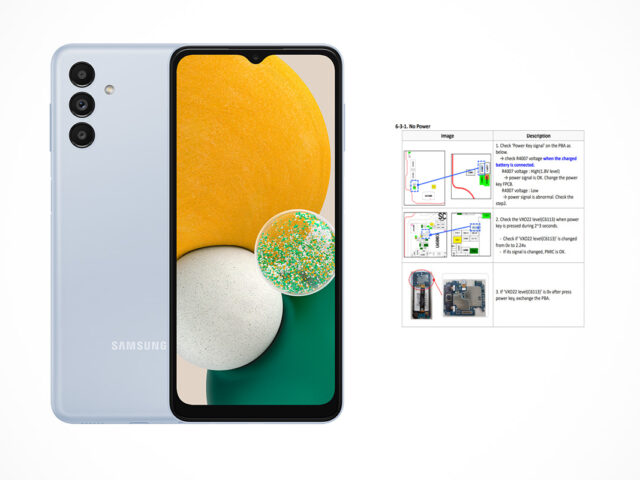 Samsung Galaxy A13 SM-A136B schematics